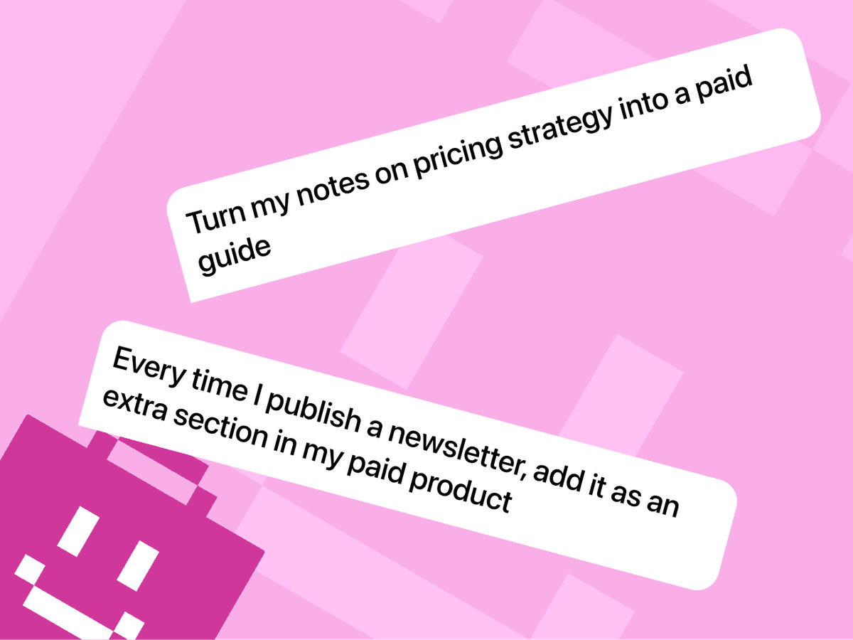 Turn your notes into paid products